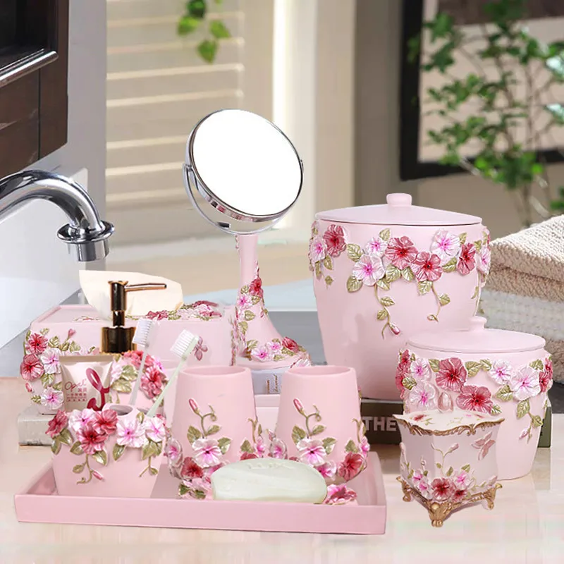 Wedding Bathroom Supply Kit - طقم حمام من خمس قطع، مجموعة
