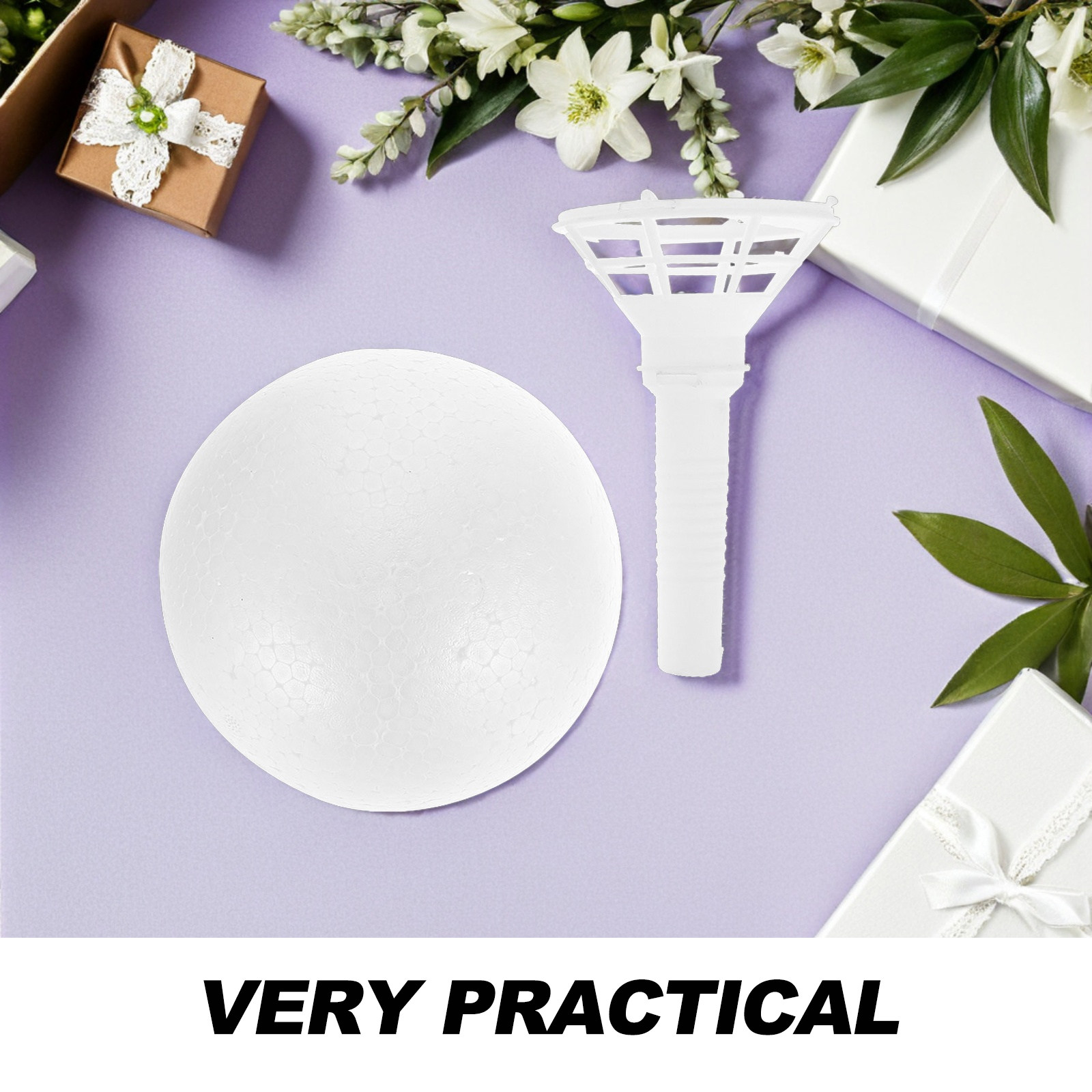 حامل باقة زهور من الفوم للعروس - مراجعة Wedding Decoration Supply وسعره