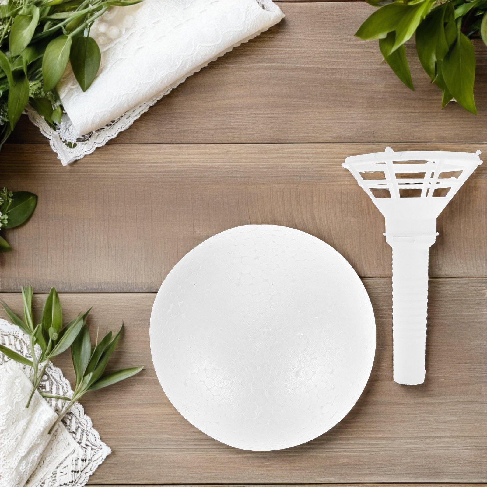 حامل باقة زهور من الفوم للعروس - مراجعة Wedding Decoration Supply وسعره