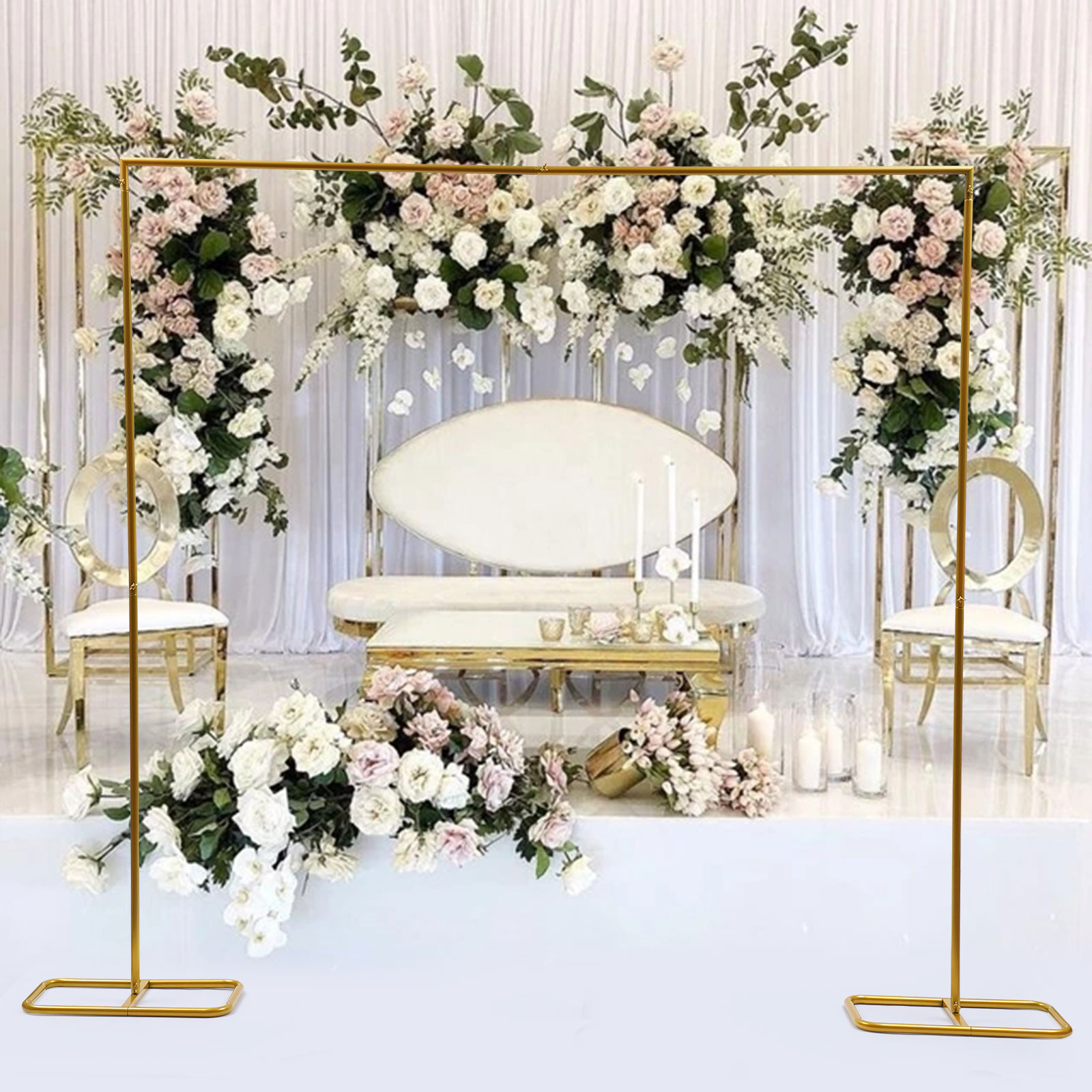 2.1x2 متر/79x83 بوصة الذهب الز - مراجعة Wedding Balloon Arch وسعره