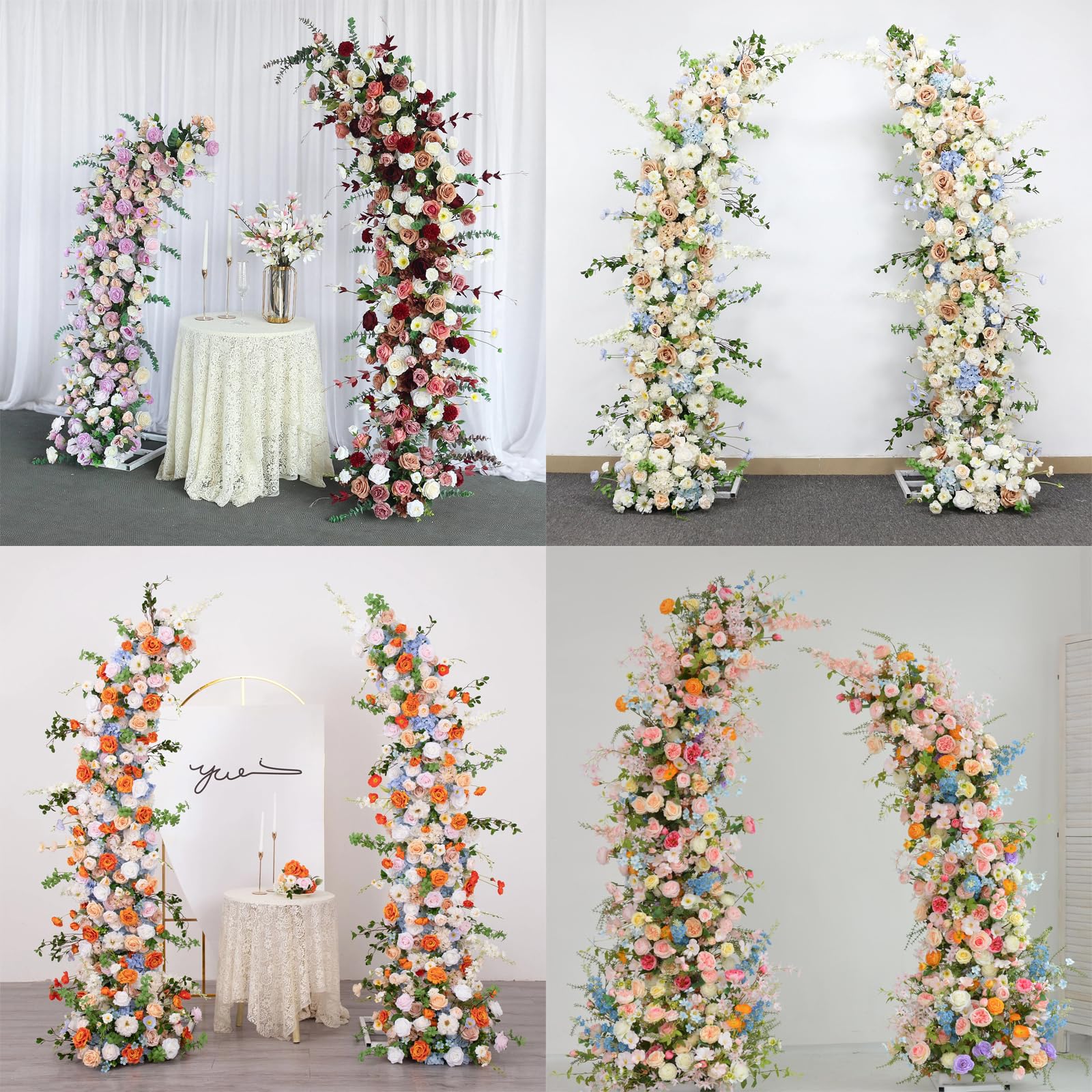 حامل بالون نصف قوس، حامل زهور، - مراجعة Wedding Balloon Arch وسعره