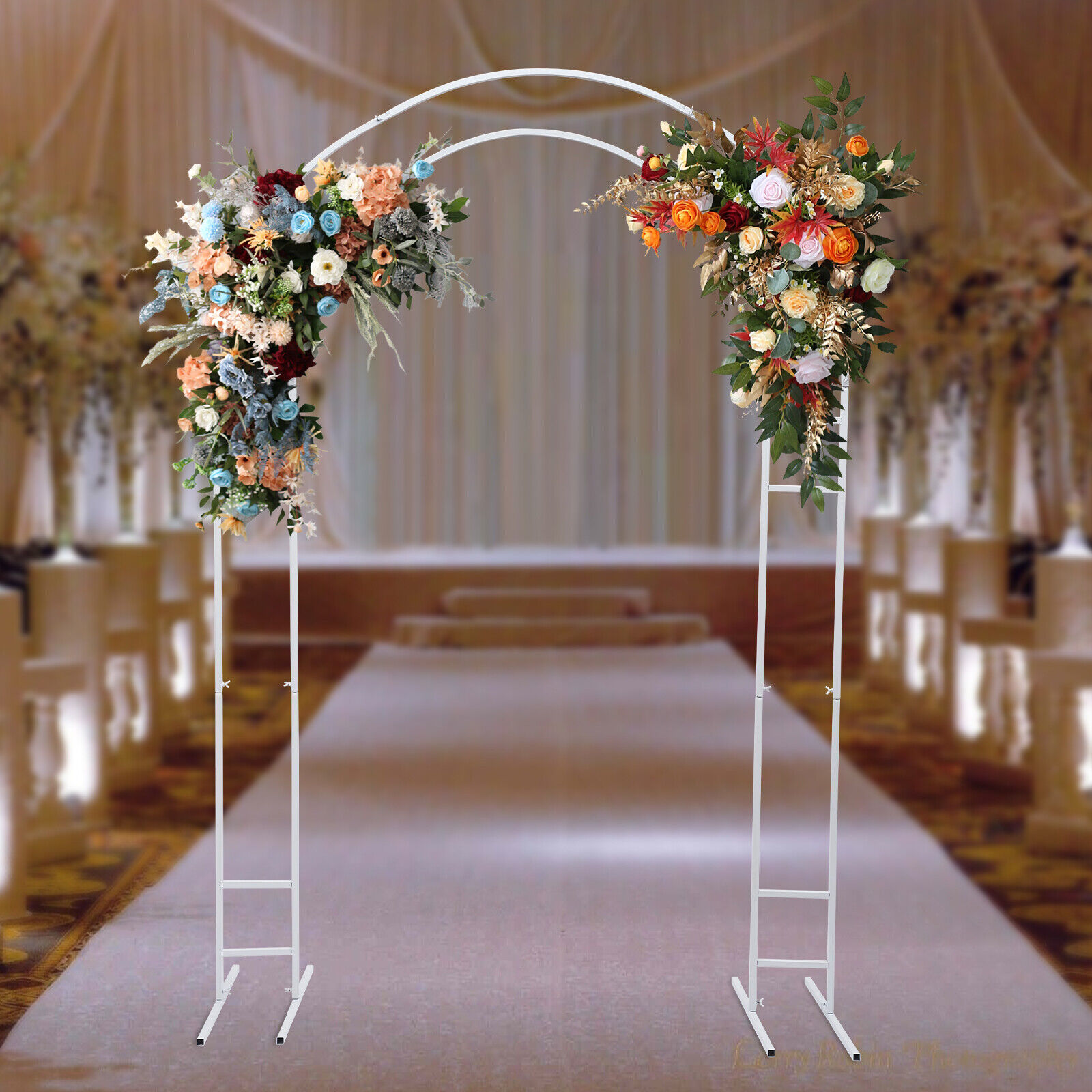 حامل معدني لحفلات الزفاف بإطار - مراجعة Wedding Balloon Arch وسعره