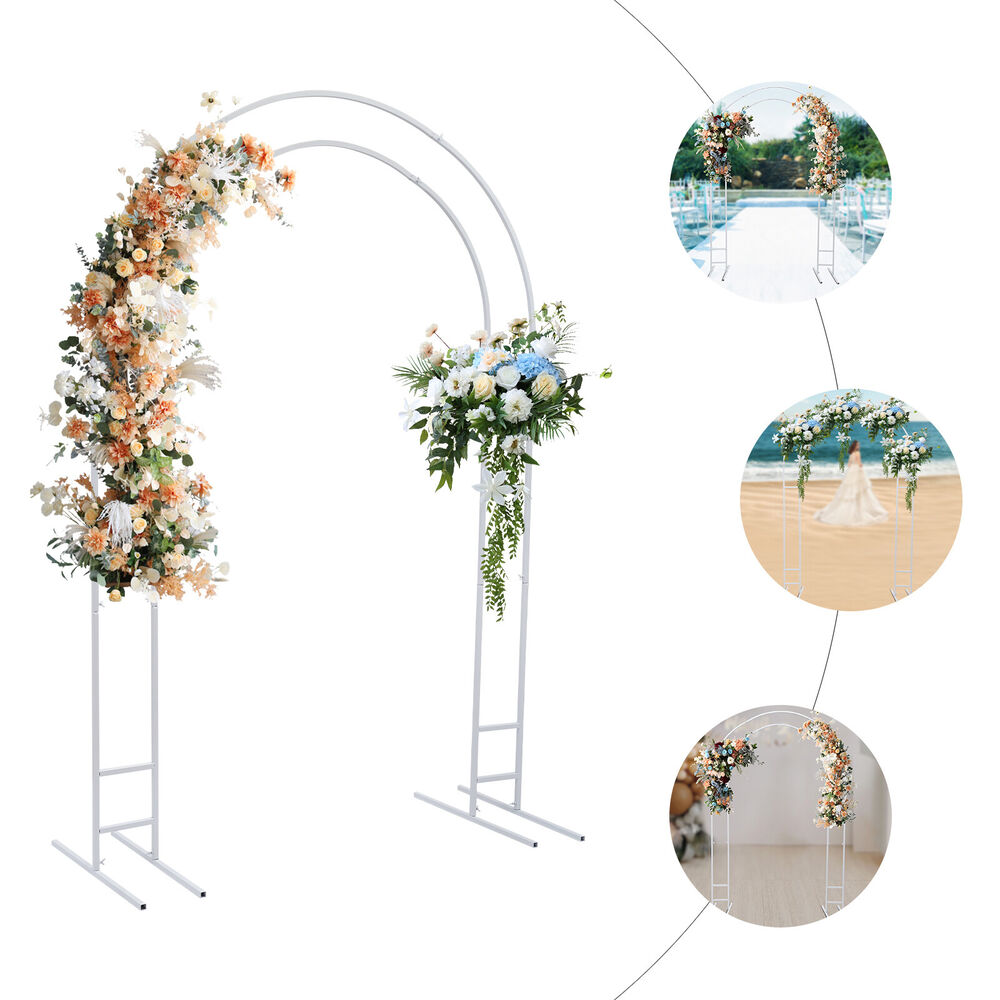 حامل معدني لحفلات الزفاف بإطار - مراجعة Wedding Balloon Arch وسعره