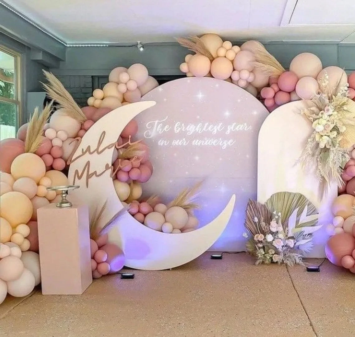 4 قطعة إطار مقوس مخصص وغطاء خل - مراجعة Wedding Balloon Arch وسعره