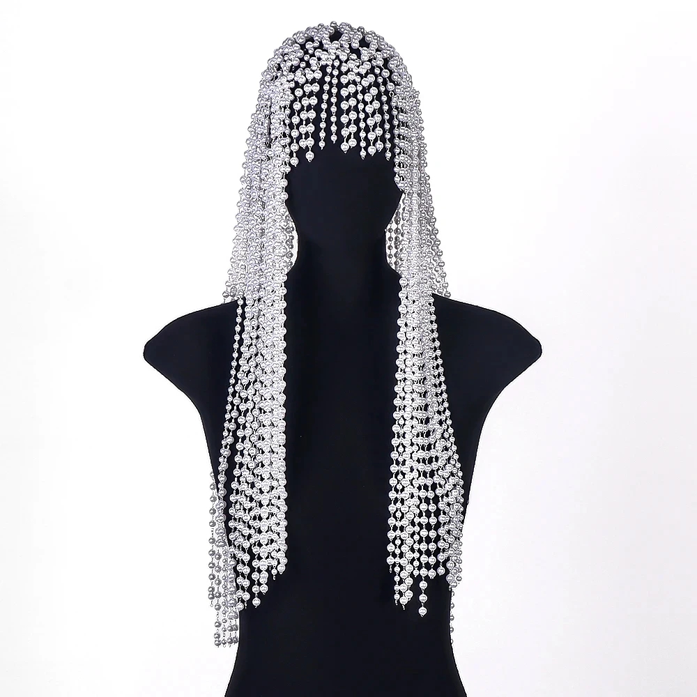 لؤلؤ شرابة غطاء الرأس للنساء ، - مراجعة Indian Wedding Supply وسعره